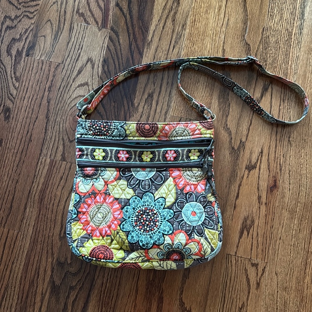 Vera Bradley Multicolor Floral Crossbody Bag